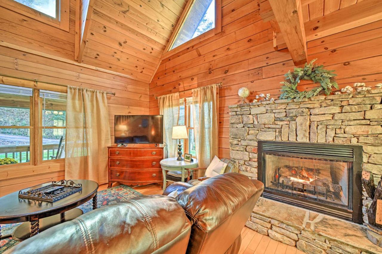 Creekside Bryson City Cabin With Private Hot Tub Βίλα Εξωτερικό φωτογραφία