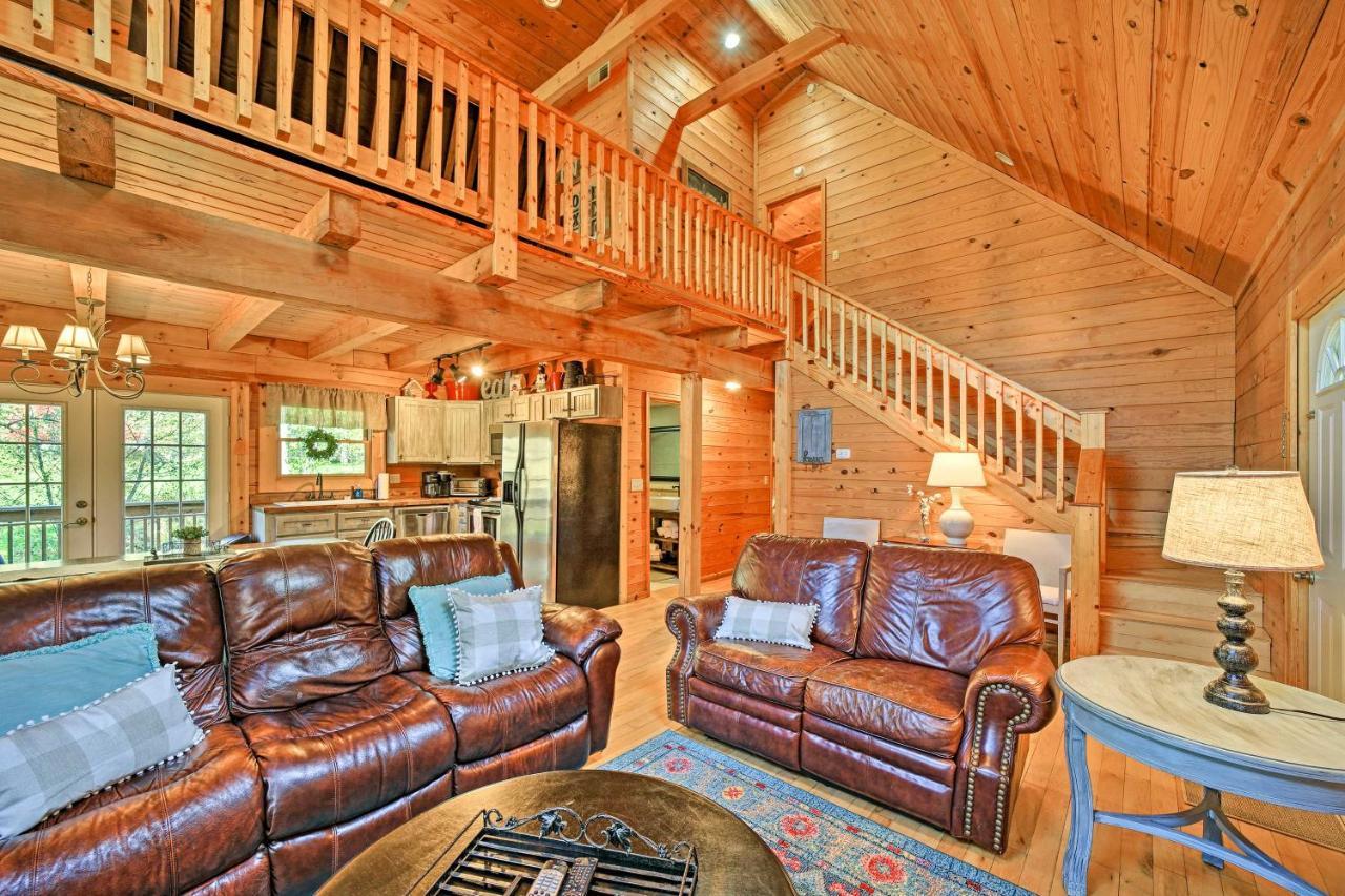 Creekside Bryson City Cabin With Private Hot Tub Βίλα Εξωτερικό φωτογραφία