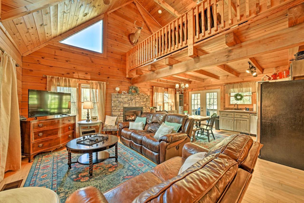 Creekside Bryson City Cabin With Private Hot Tub Βίλα Εξωτερικό φωτογραφία