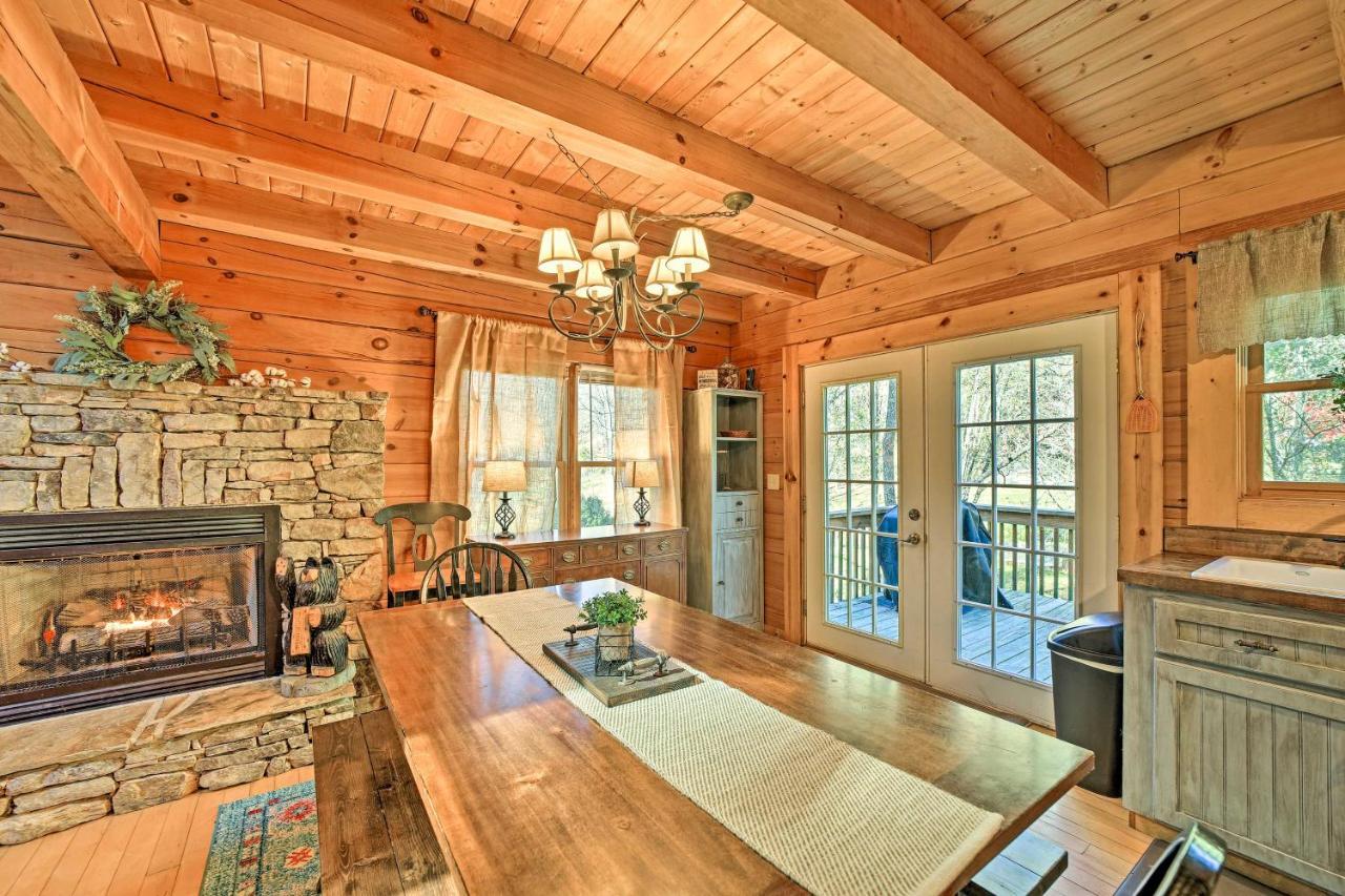 Creekside Bryson City Cabin With Private Hot Tub Βίλα Εξωτερικό φωτογραφία