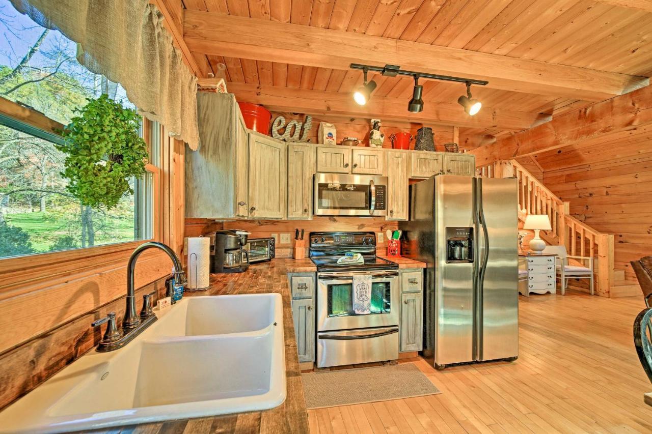 Creekside Bryson City Cabin With Private Hot Tub Βίλα Εξωτερικό φωτογραφία