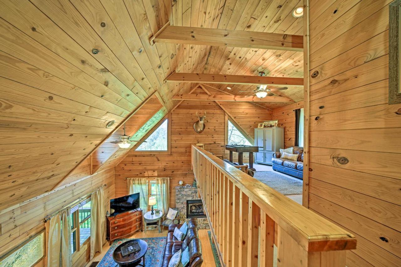 Creekside Bryson City Cabin With Private Hot Tub Βίλα Εξωτερικό φωτογραφία