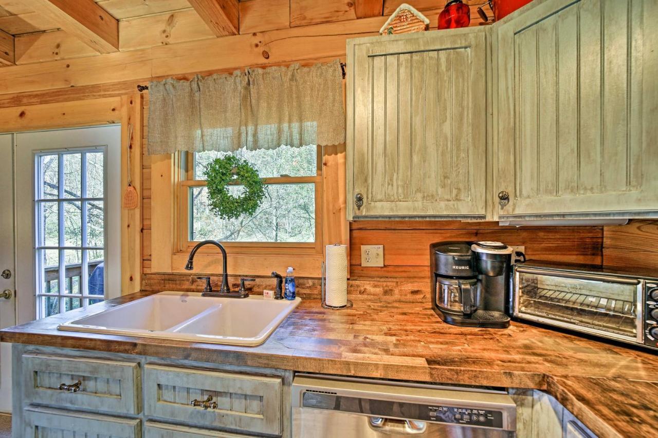 Creekside Bryson City Cabin With Private Hot Tub Βίλα Εξωτερικό φωτογραφία