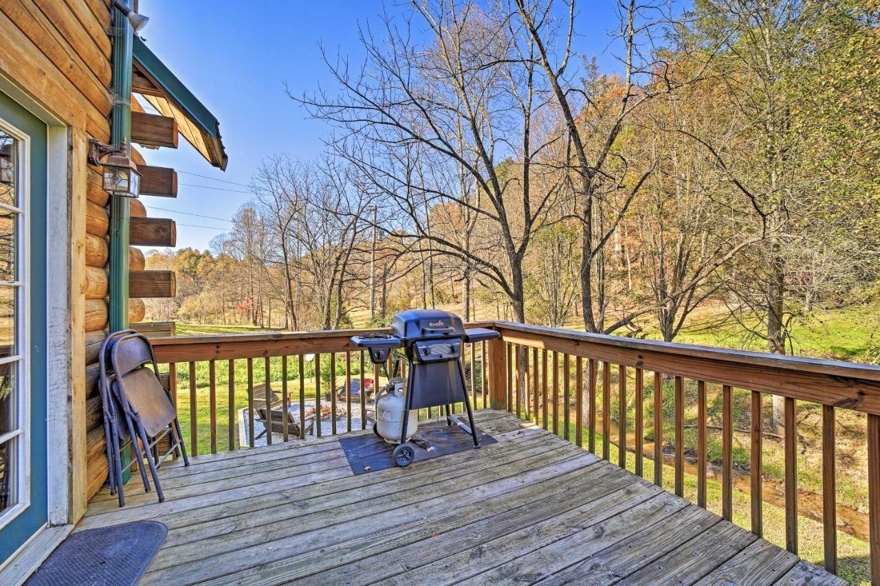 Creekside Bryson City Cabin With Private Hot Tub Βίλα Εξωτερικό φωτογραφία