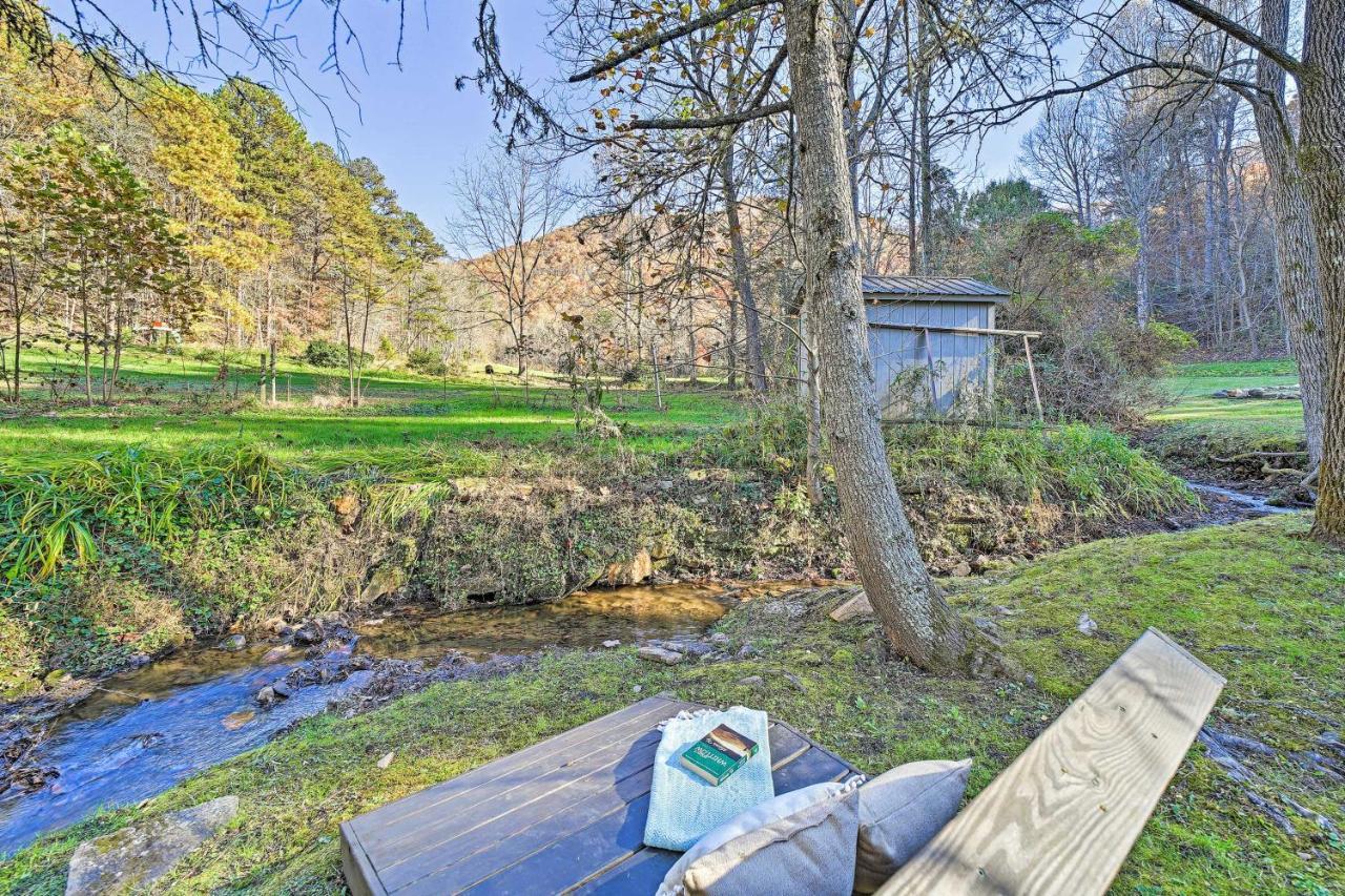 Creekside Bryson City Cabin With Private Hot Tub Βίλα Εξωτερικό φωτογραφία