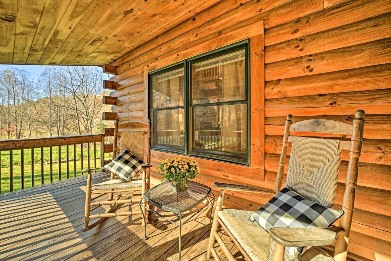 Creekside Bryson City Cabin With Private Hot Tub Βίλα Εξωτερικό φωτογραφία