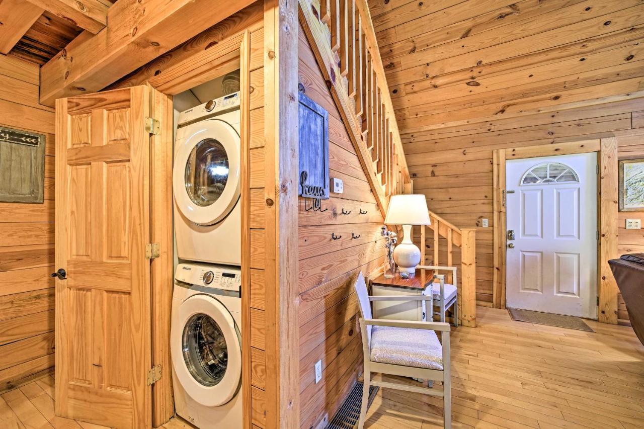 Creekside Bryson City Cabin With Private Hot Tub Βίλα Εξωτερικό φωτογραφία