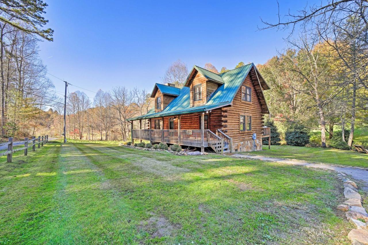 Creekside Bryson City Cabin With Private Hot Tub Βίλα Εξωτερικό φωτογραφία