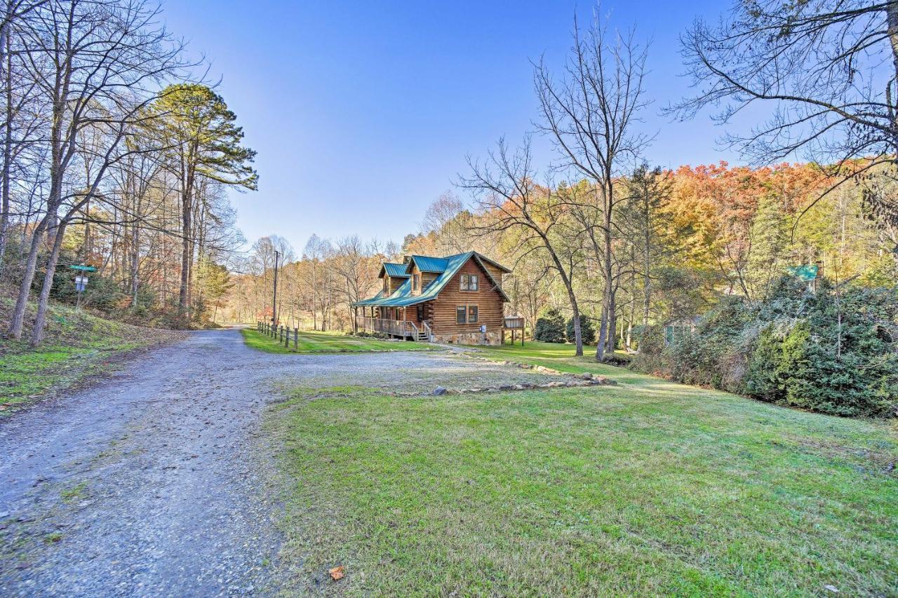 Creekside Bryson City Cabin With Private Hot Tub Βίλα Εξωτερικό φωτογραφία