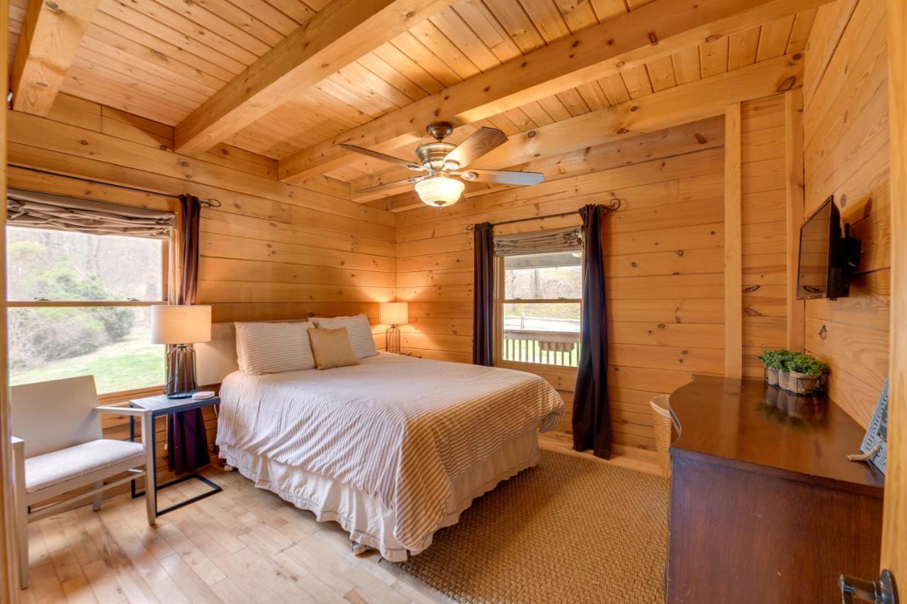 Creekside Bryson City Cabin With Private Hot Tub Βίλα Εξωτερικό φωτογραφία