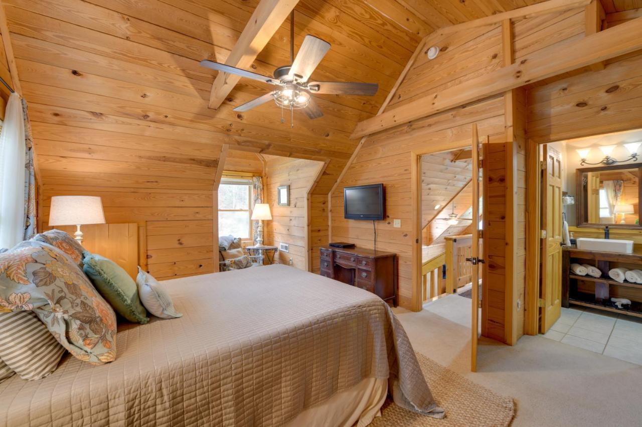 Creekside Bryson City Cabin With Private Hot Tub Βίλα Εξωτερικό φωτογραφία